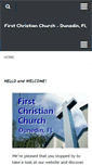 Mobile Screenshot of fccdunedin.org