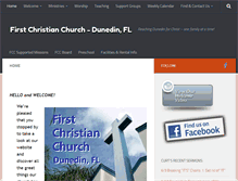 Tablet Screenshot of fccdunedin.org